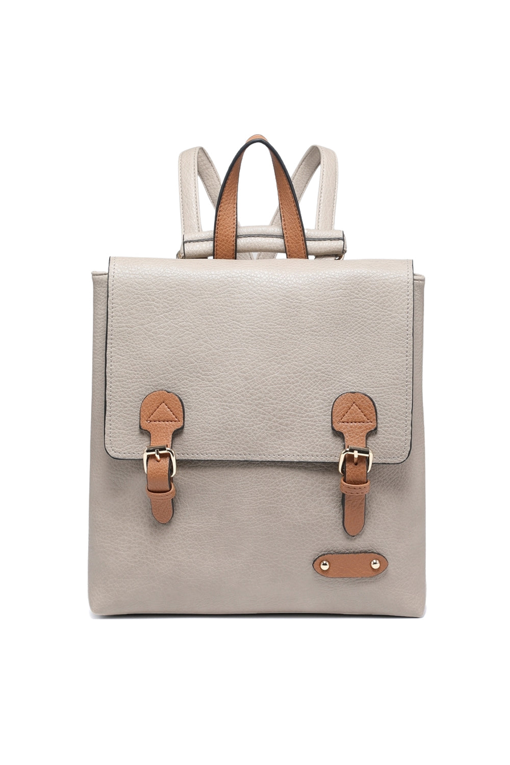 Spacious Backpack with Flap Zipper Closure Adjustable Strap and Multiple Inner Pockets
