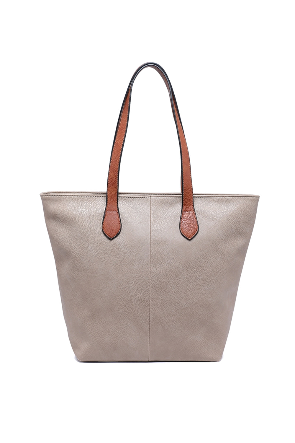 Everyday Tote Bag with Zippered Closure and Multiple Inner Pockets