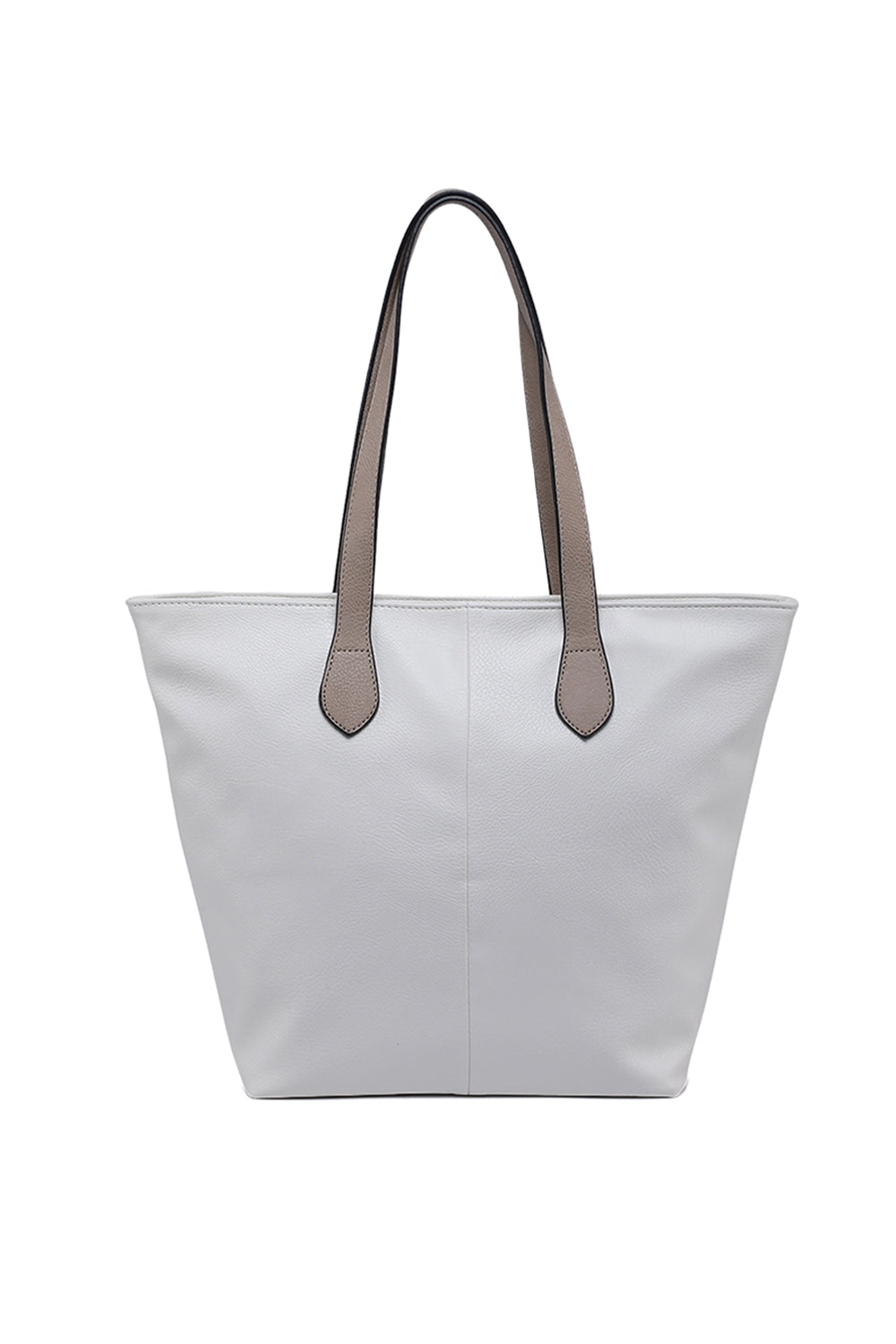 Everyday Tote Bag with Zippered Closure and Multiple Inner Pockets