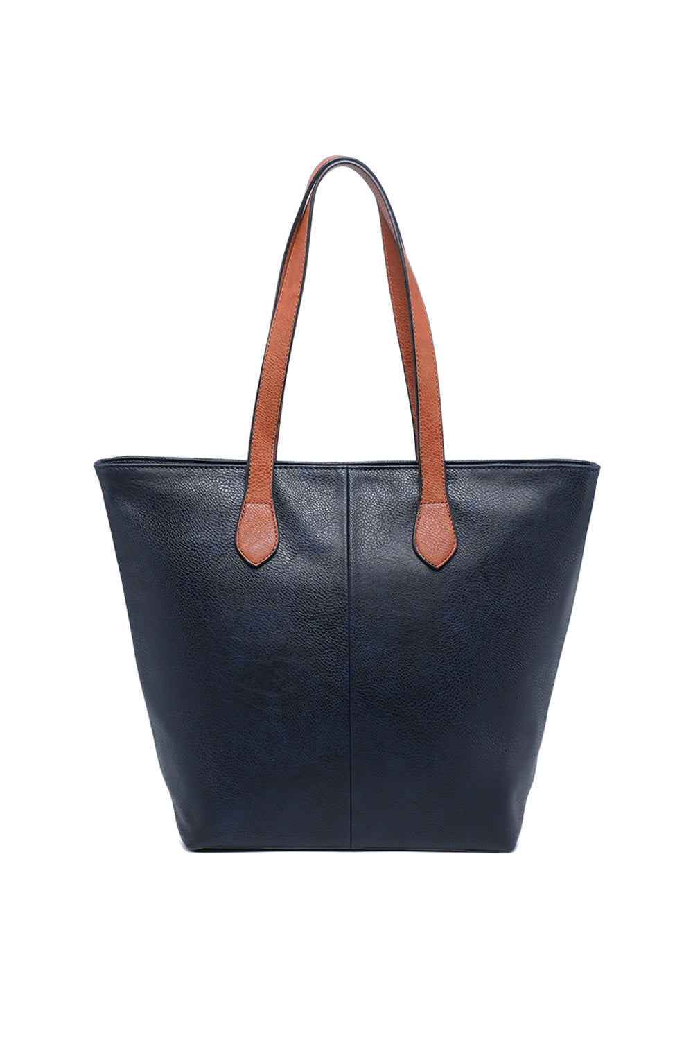 Everyday Tote Bag with Zippered Closure and Multiple Inner Pockets