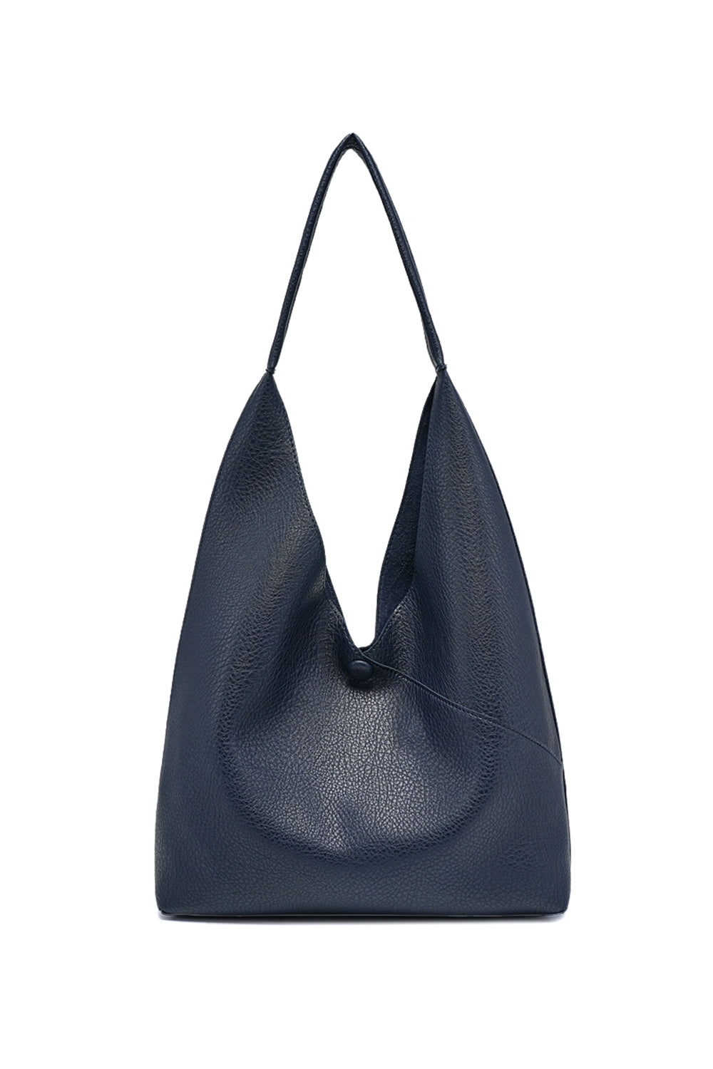 Versatile Shoulder Bag with Magnetic Closure and Chic Zip Pouch