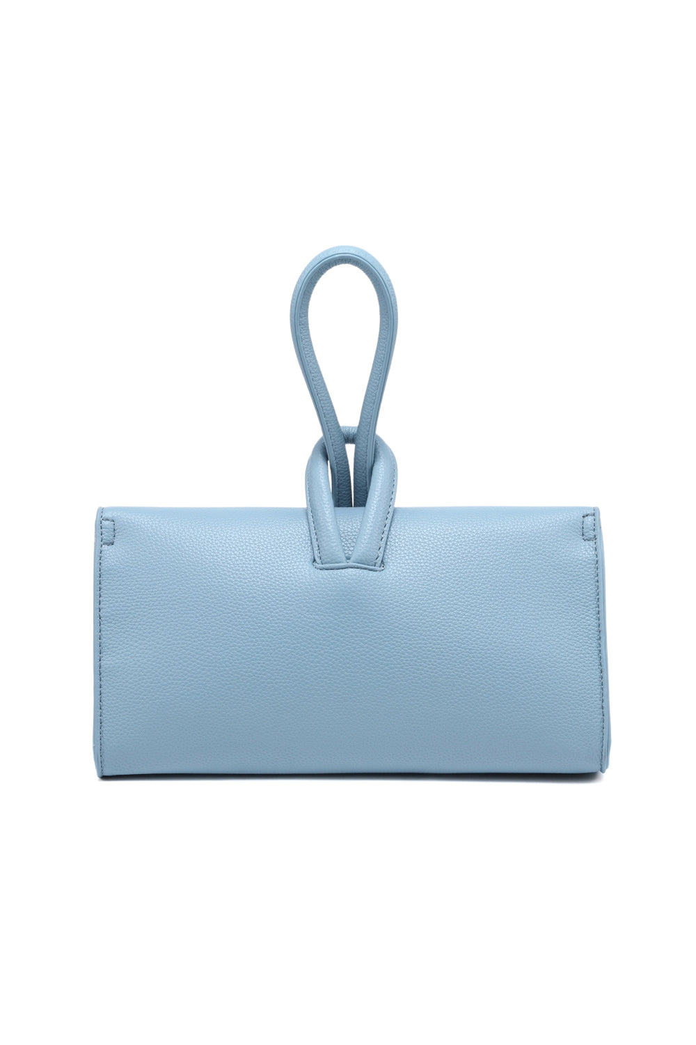 Sleek Hand Purse with Magnetic Flap and Double Interior Pockets