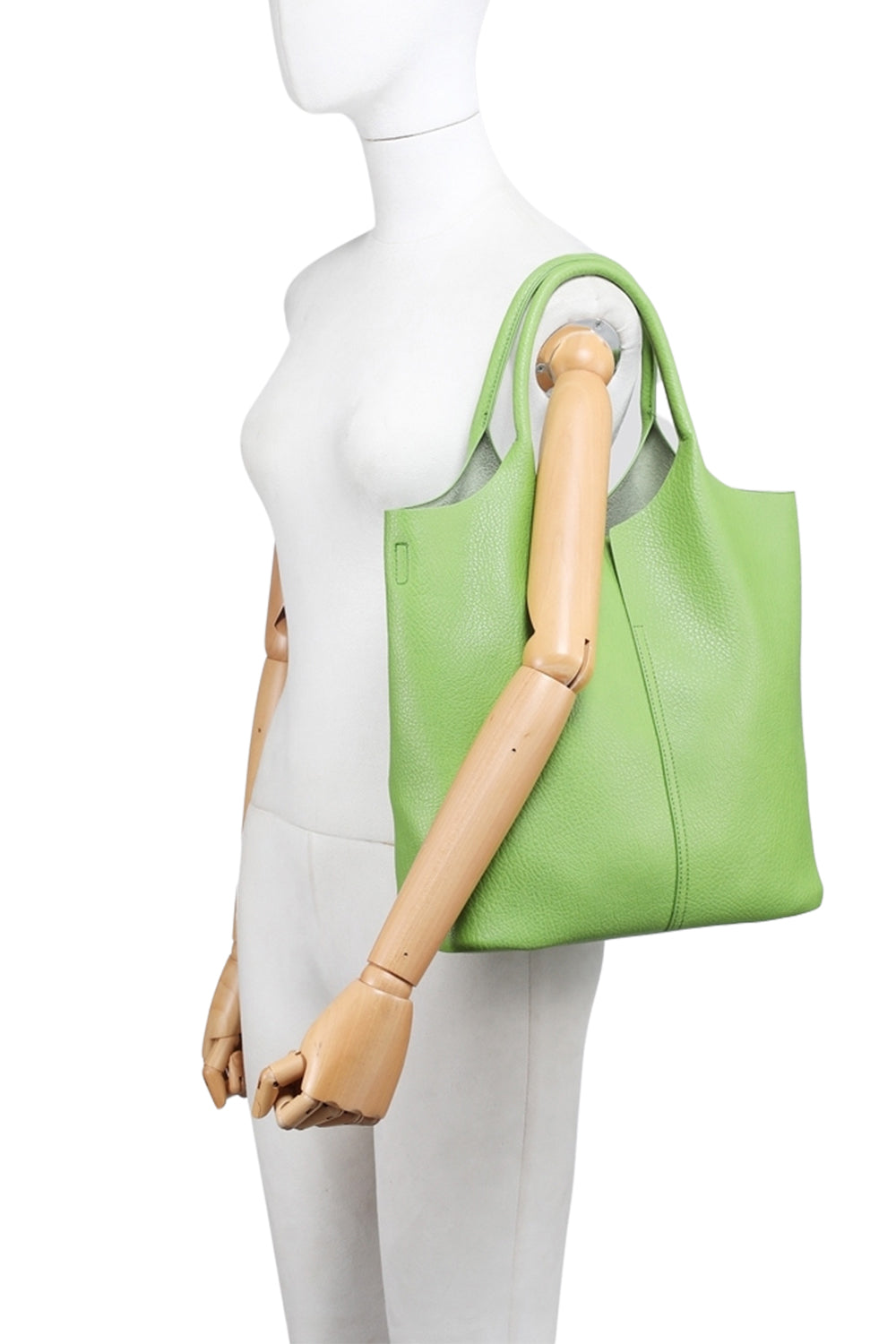 Versatile Tote Shoulder Bag with Crossbody Strap & Pouch