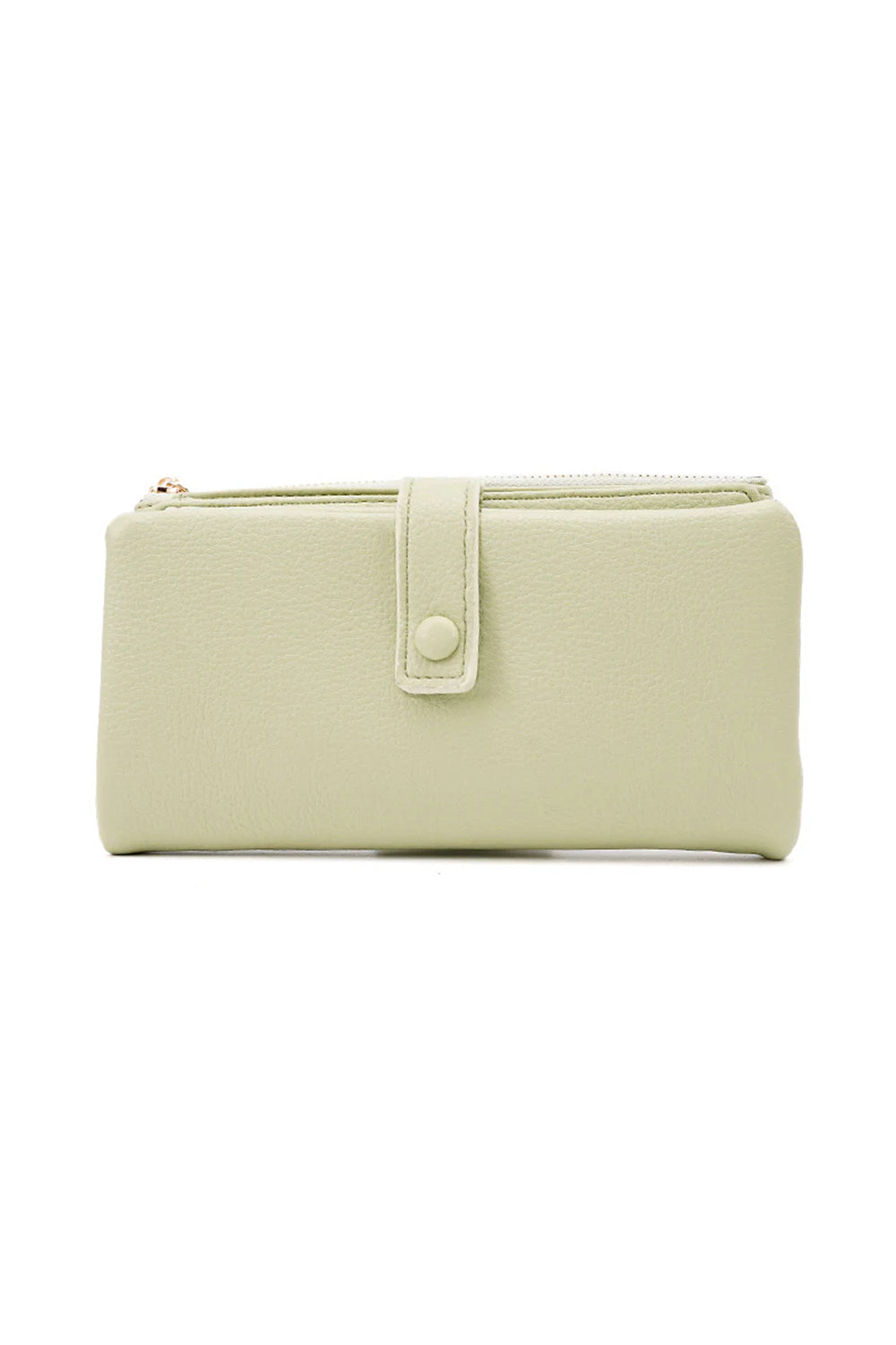 Zipper Closure Wallet with Multiple Card Slots and Compartments