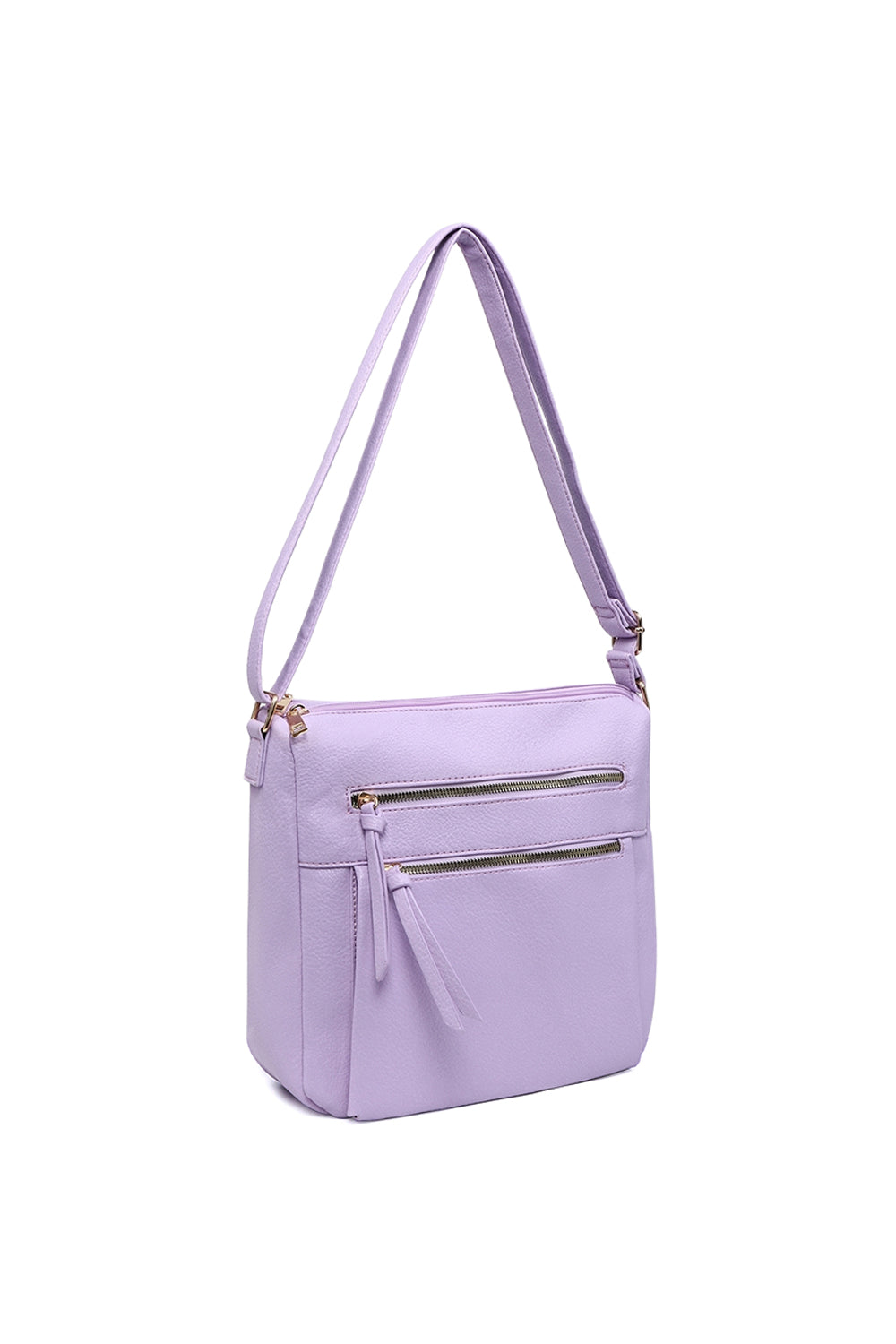Multi-Pocket Crossbody Bag with Adjustable Shoulder Strap