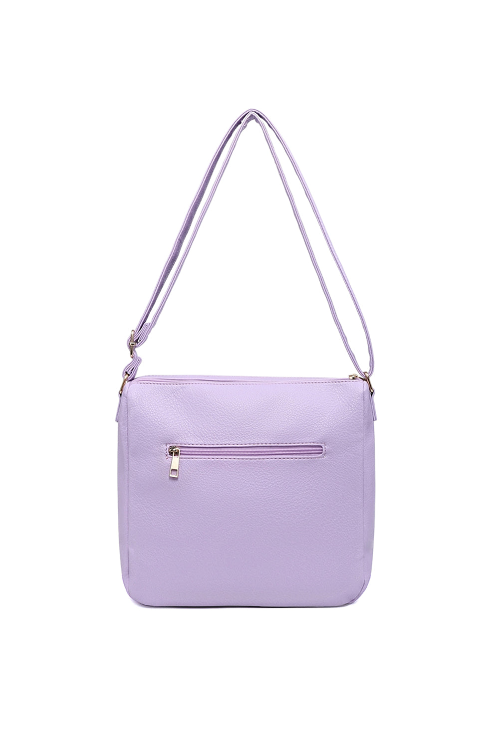 Multi-Pocket Crossbody Bag with Adjustable Shoulder Strap