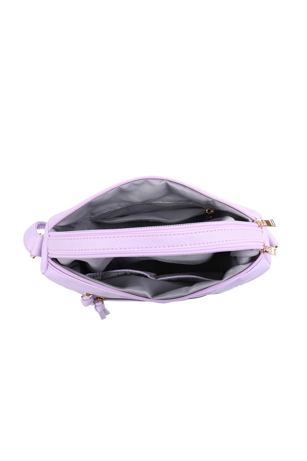 Multi-Pocket Crossbody Bag with Adjustable Shoulder Strap