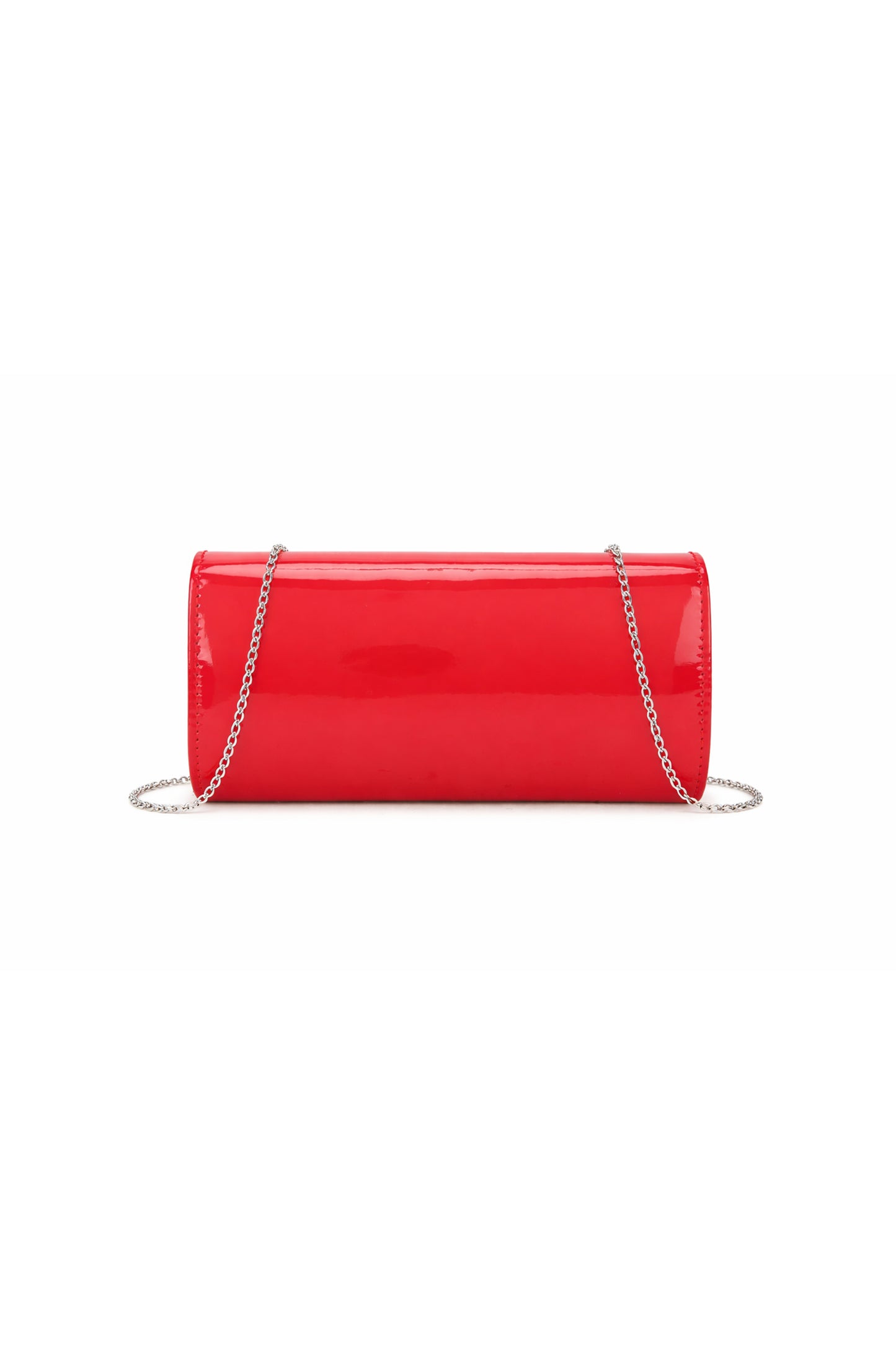 Rhinestone Envelope Clutch Bag with Flap and Chain Strap