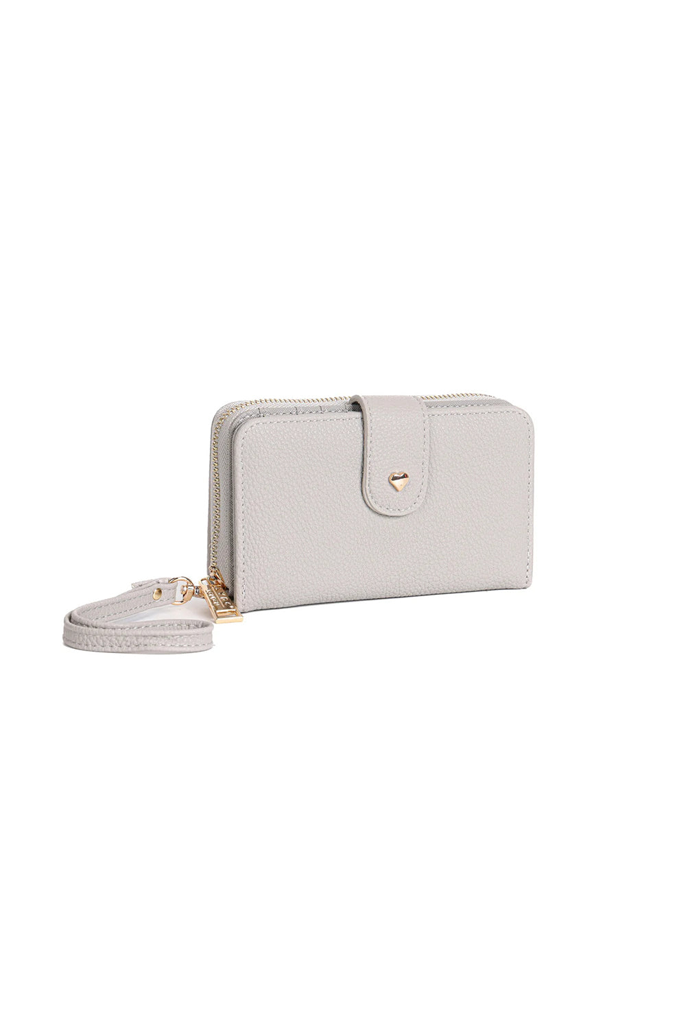 Compact Zipper Wallet with Card Slots and Coin Compartment