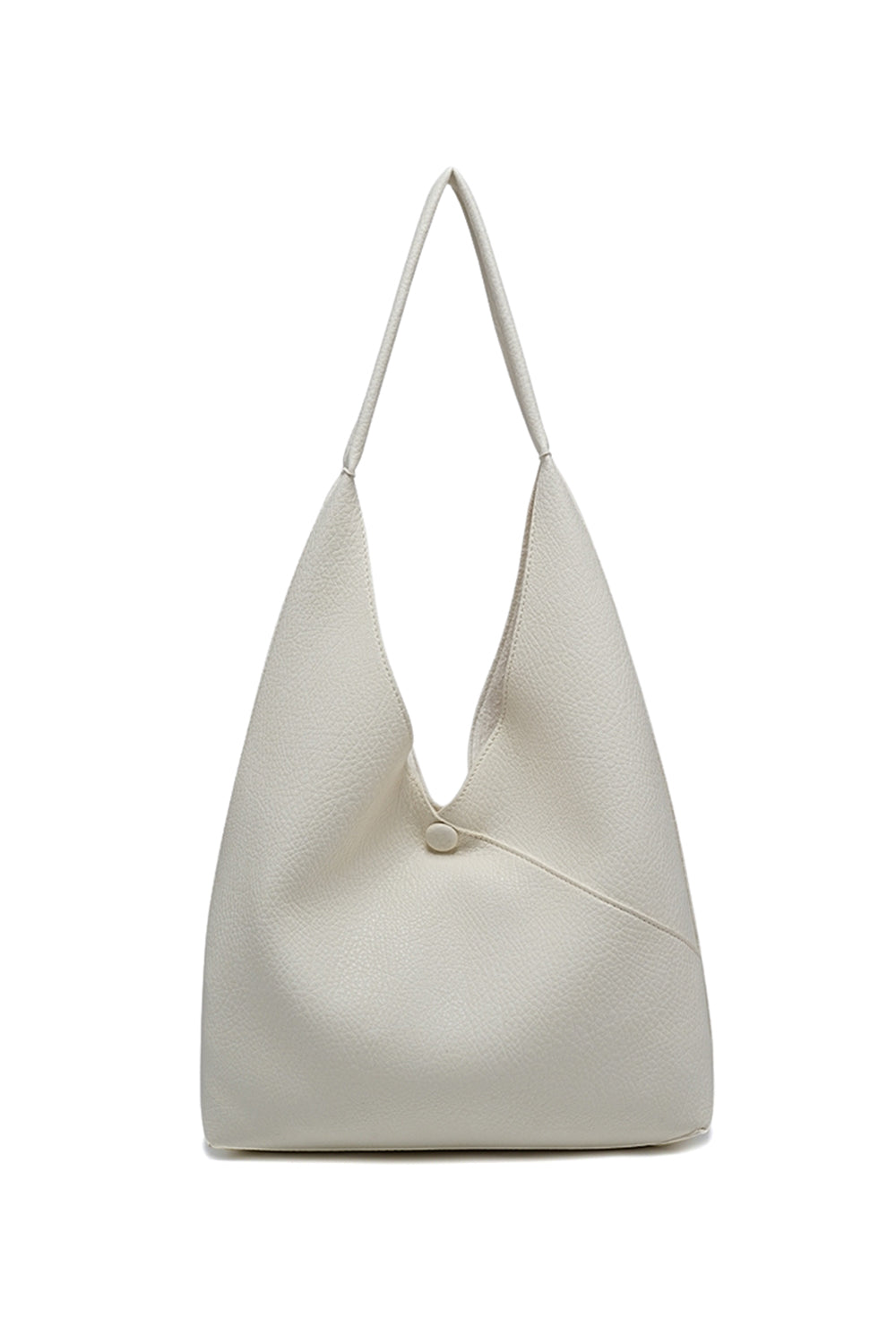 Versatile Shoulder Bag with Magnetic Closure and Chic Zip Pouch