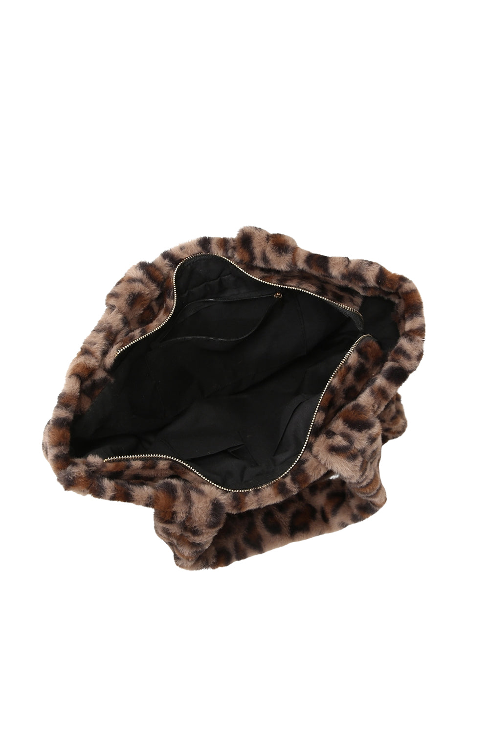 Leopard Print Tote Bag with Soft Shoulder Handle Design