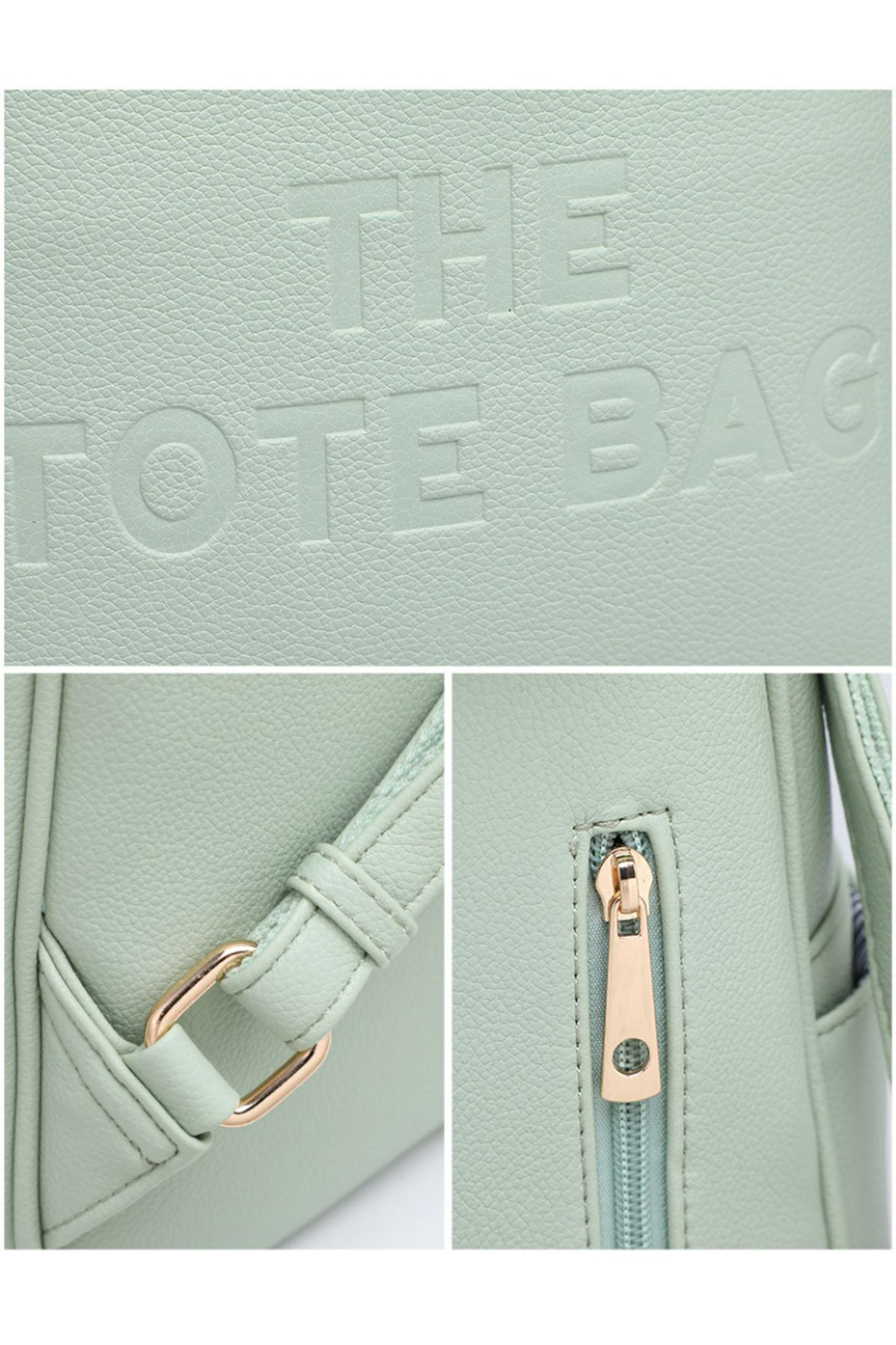 Mini Backpack with Multi Compartment Zip Closure