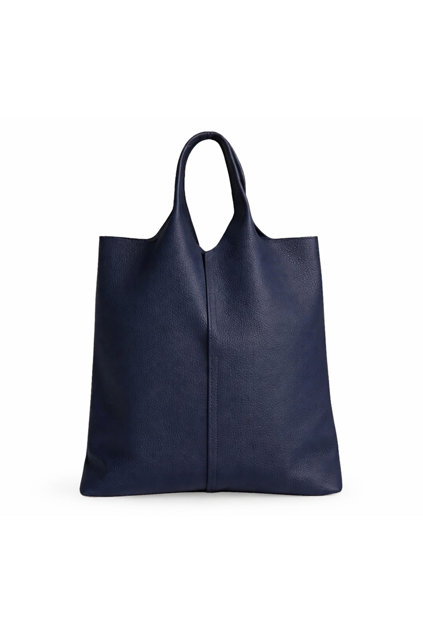Italian Genuine Leather Minimalist Tote Shoulder Bag