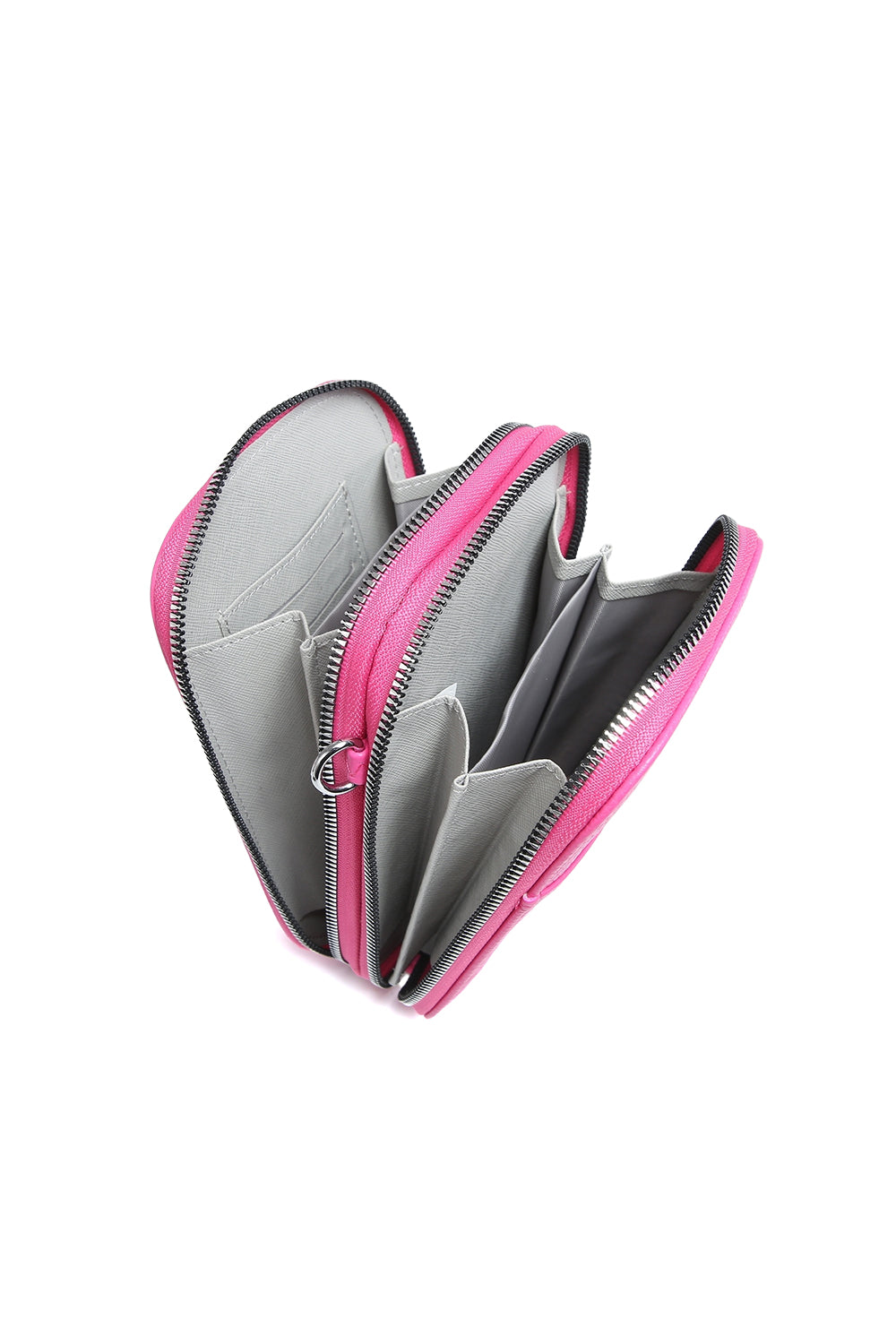 Compact Crossbody Bag with Bee Design and Card Slots