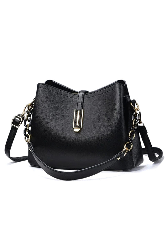 Elegant Chain Strap Crossbody Shoulder Bag for Women