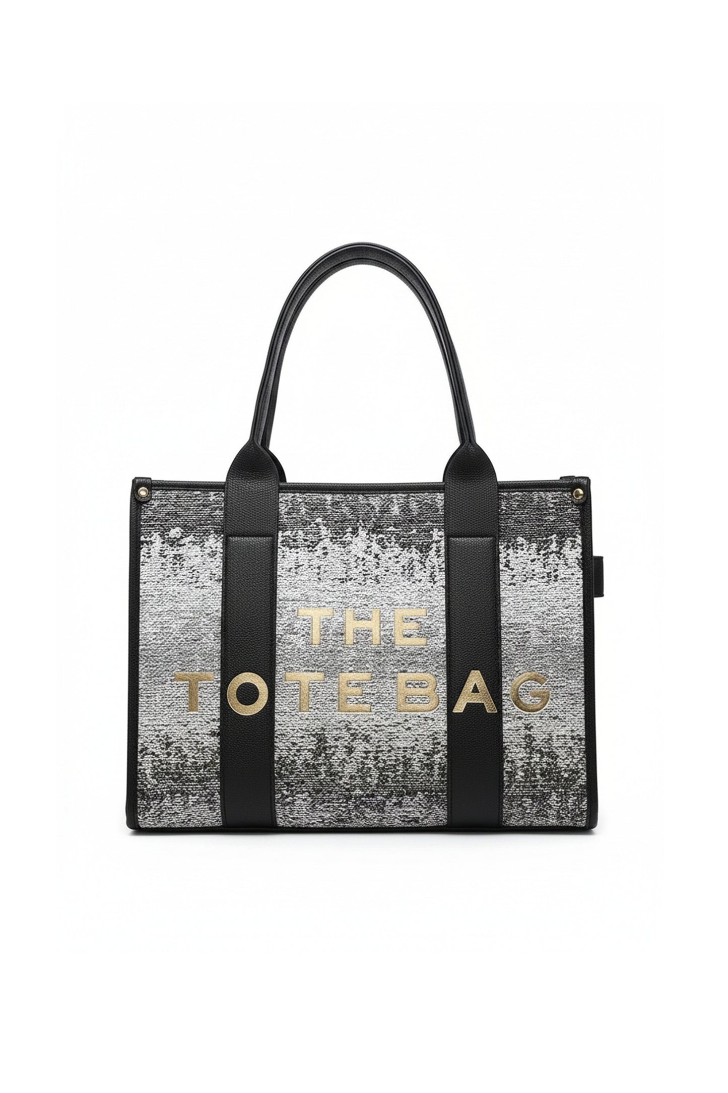 Canvas Tote Bag with Dual Handles and Structured Design