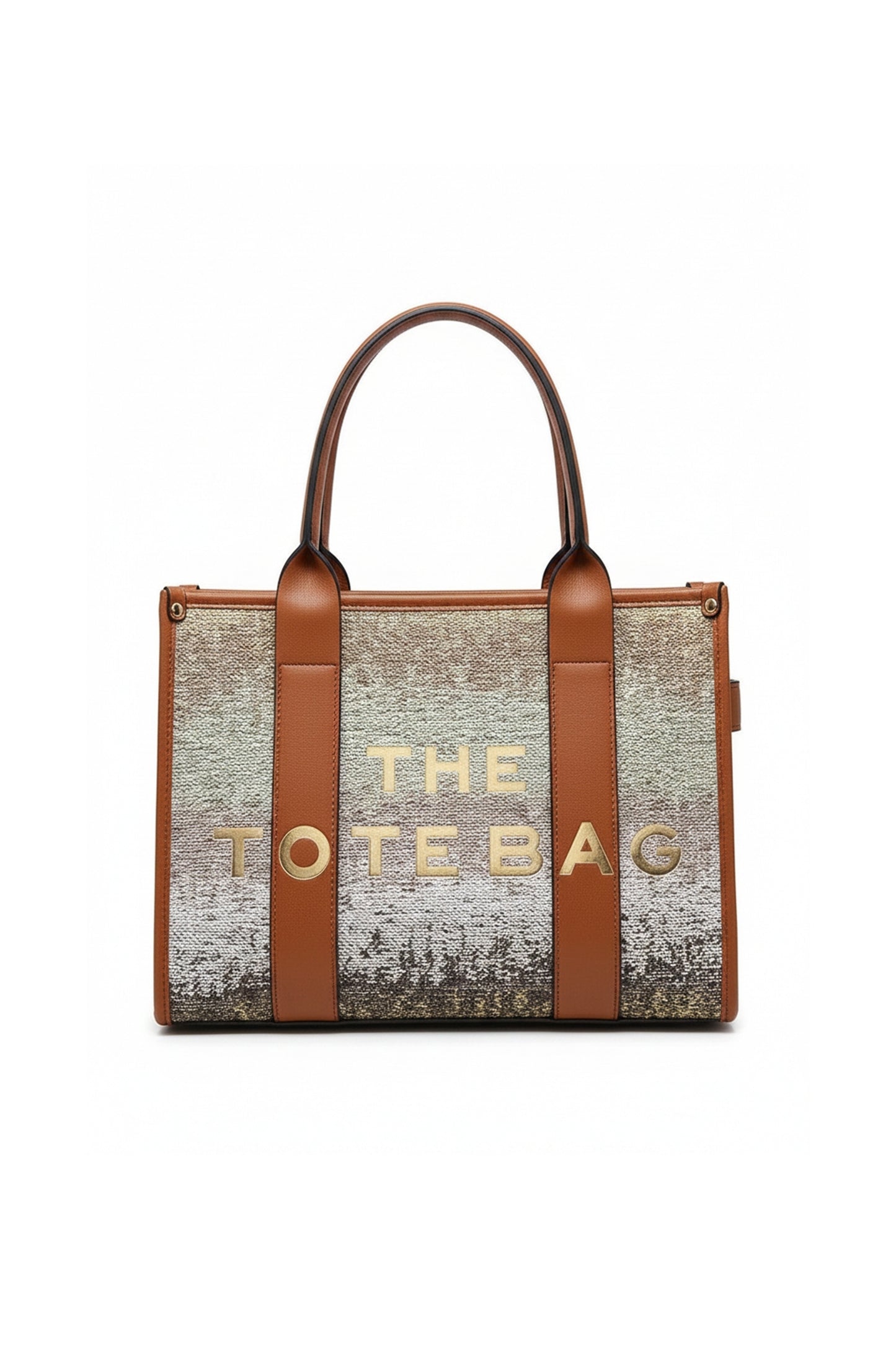 Canvas Tote Bag with Dual Handles and Structured Design