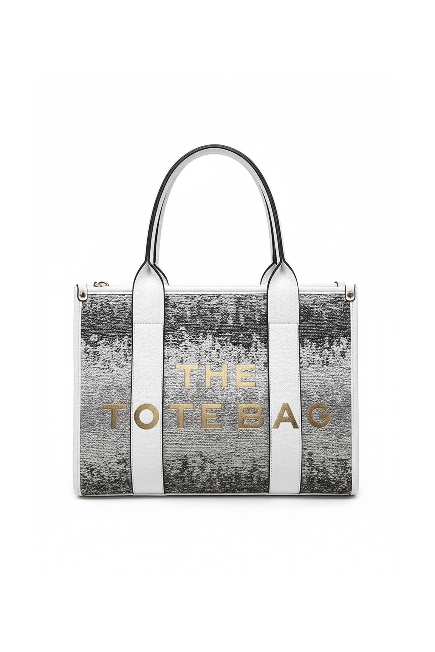 Canvas Tote Bag with Dual Handles and Structured Design