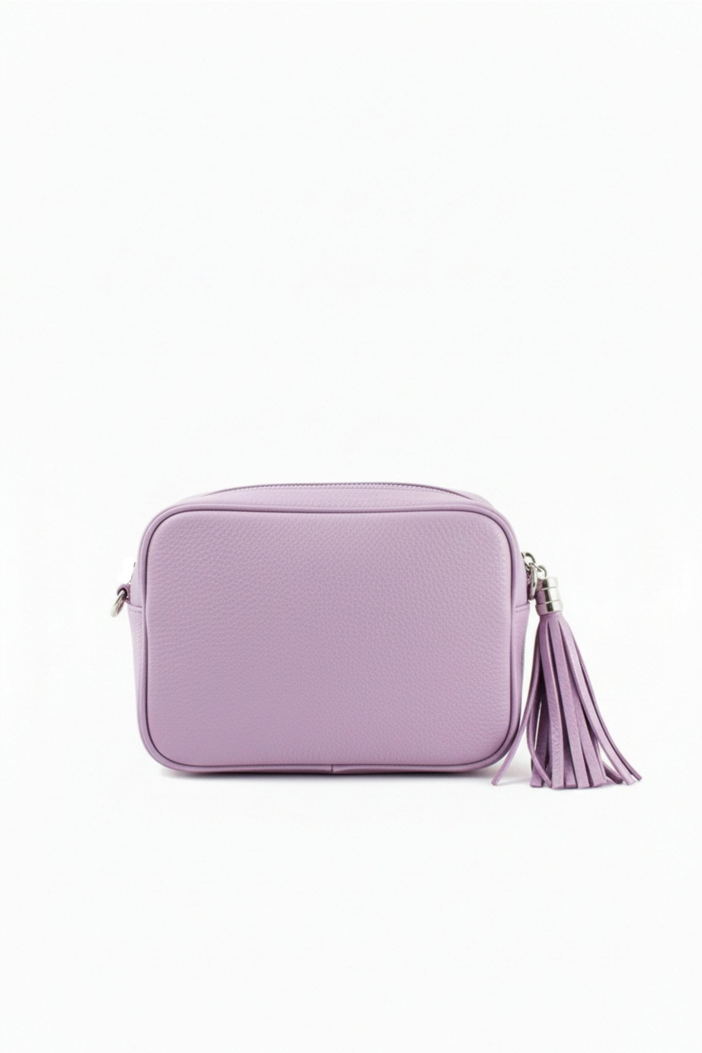 Tassel Zipper Crossbody Bag with Adjustable Strap