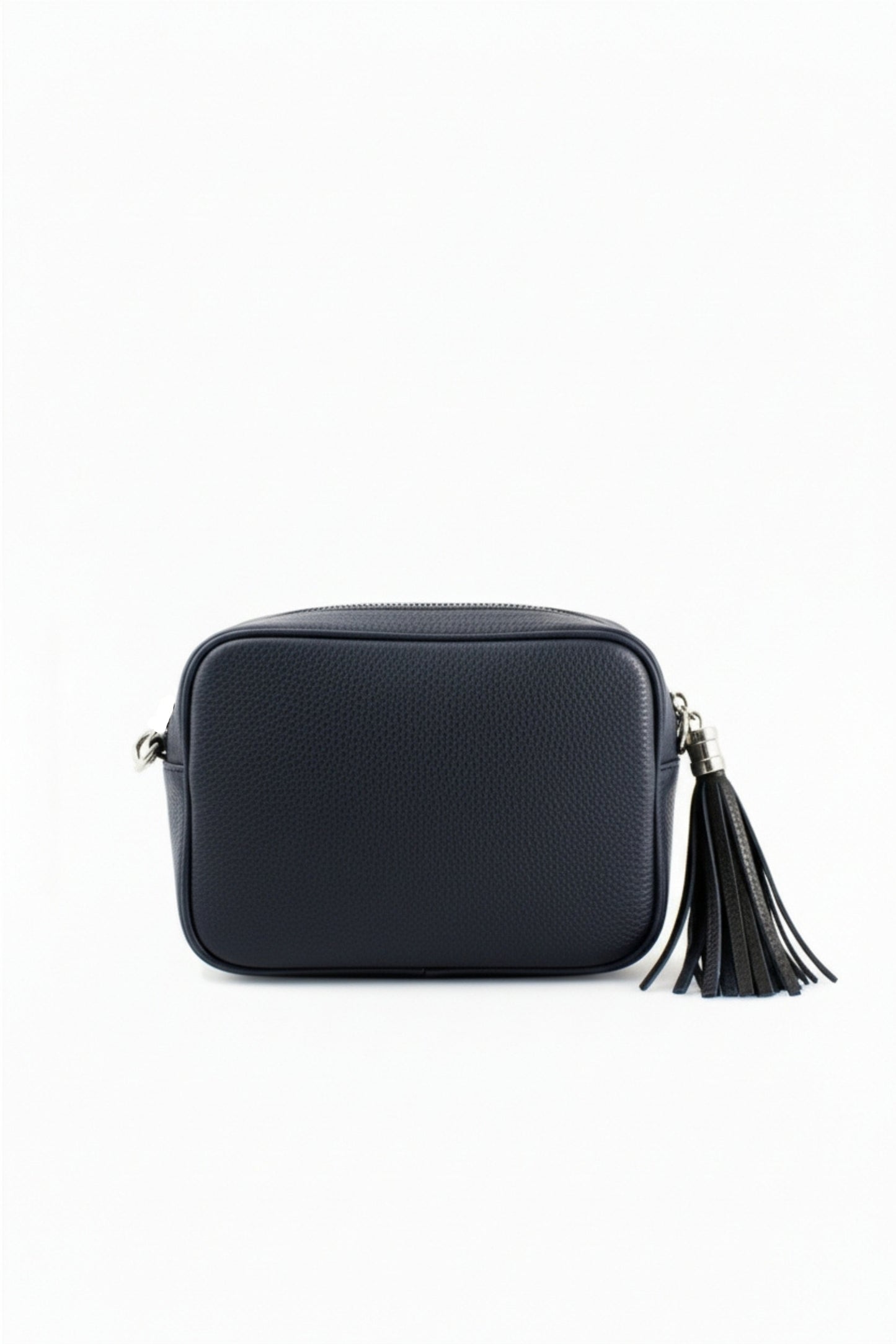 Tassel Zipper Crossbody Bag with Adjustable Strap