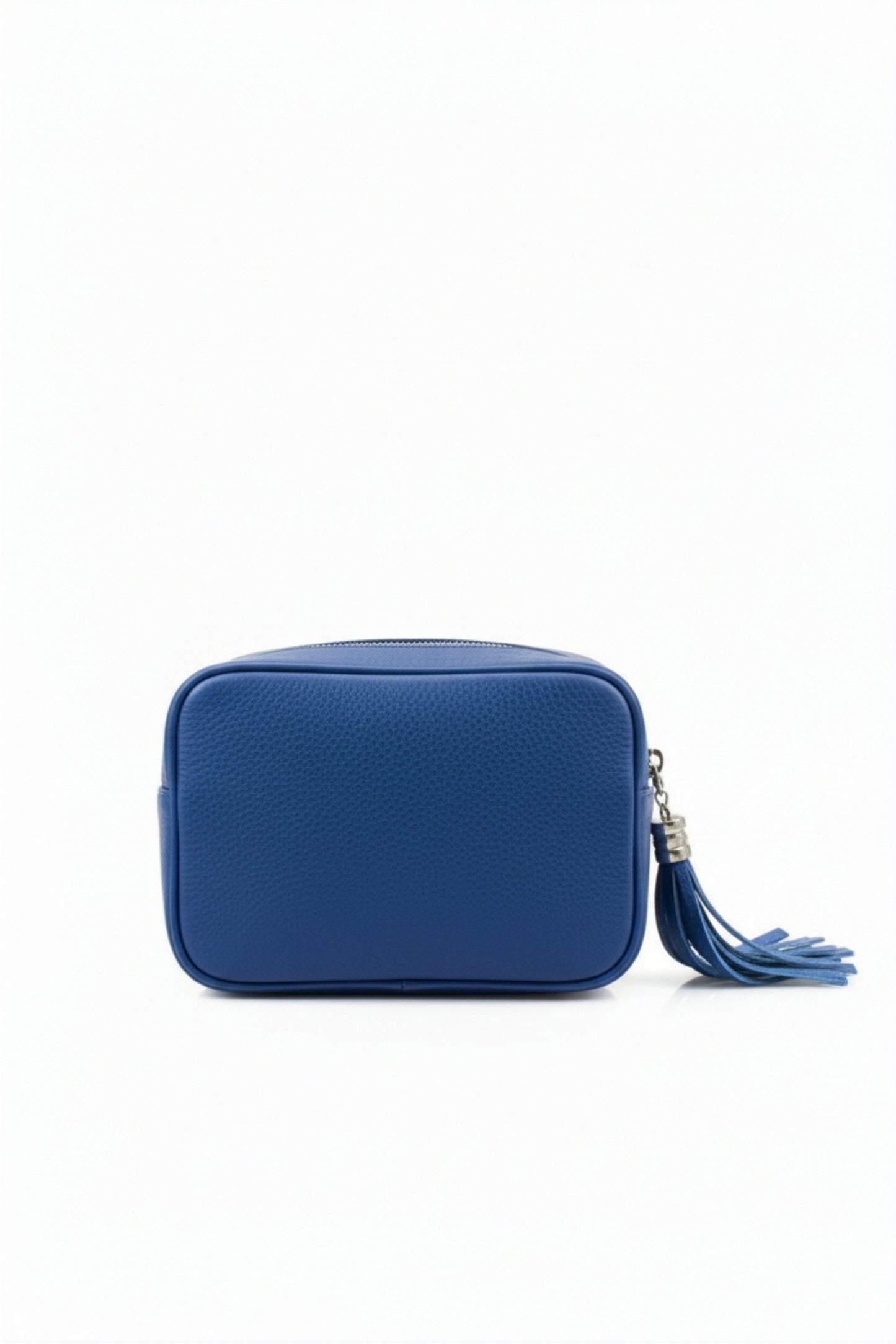 Tassel Zipper Crossbody Bag with Adjustable Strap